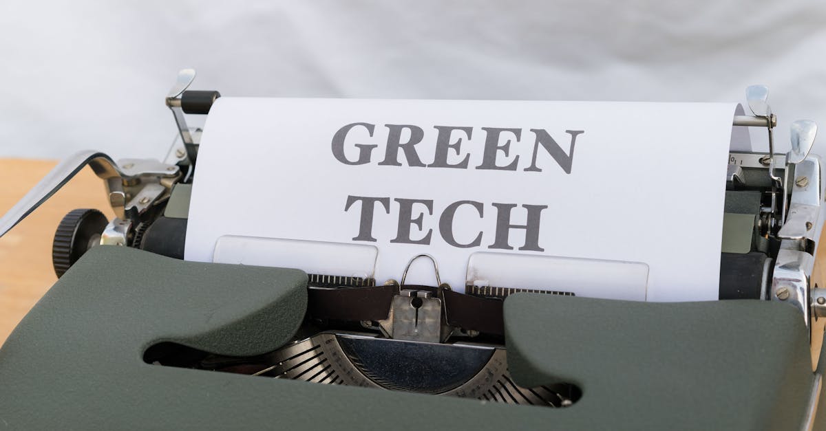 découvrez l'innovation éco-responsable alliant technologies avancées et respect de l'environnement pour un avenir durable.